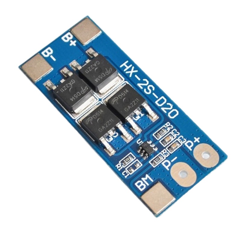 2S 18650 BMS 13A Battery Protection - 7.4V