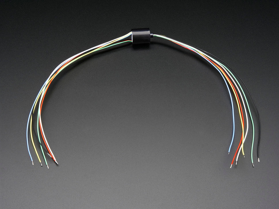 Adafruit Slip Ring Miniature 12mm 6-Wire 240V 2A - 775