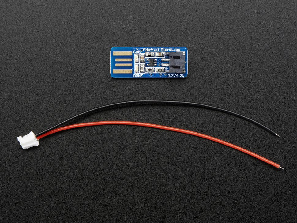 Adafruit Micro Lipo USB LiIon/LiPoly Charger v1