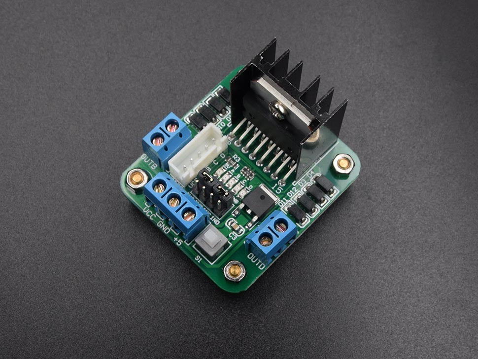 L298 Dual H-Bridge DC Motor Driver Module - Heatsink