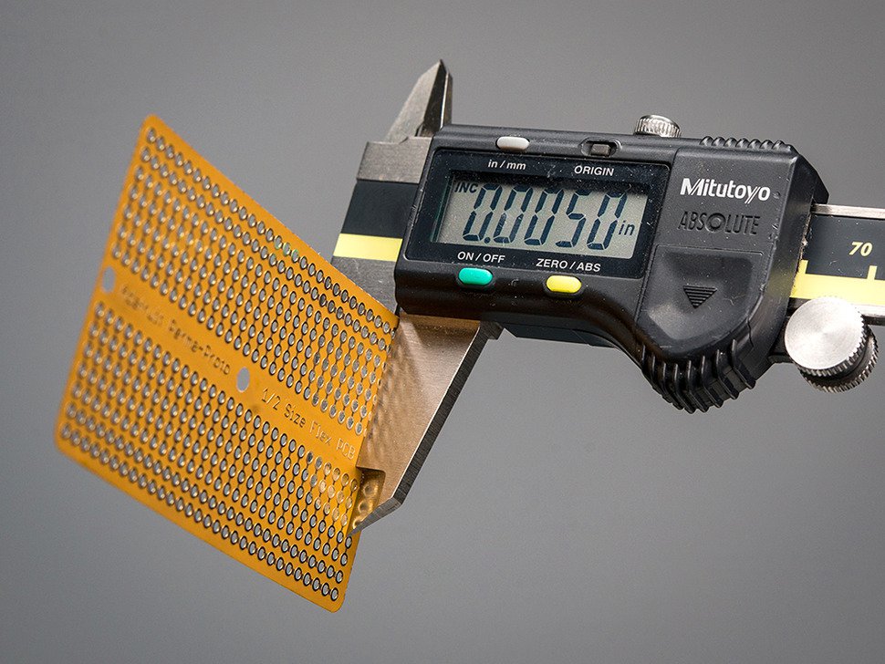 Adafruit Flex Perma-Proto Half-Size Breadboard Flex PCB