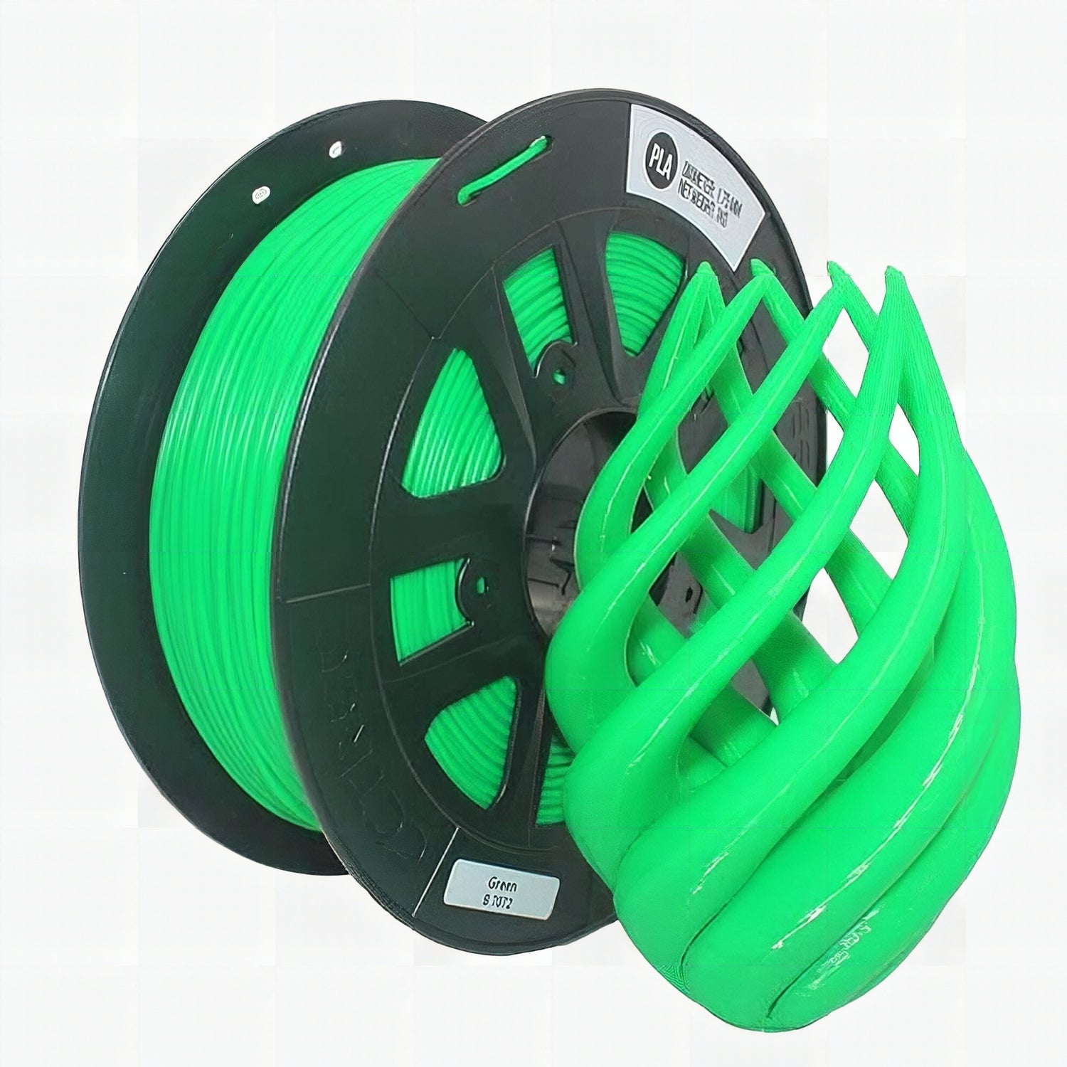 CCTREE PLA Filament 1.75mm Green - 1kg Spool