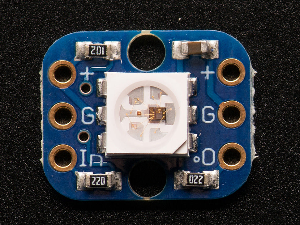 Adafruit Breadboard NeoPixel RGB - 1312 4-Pack PTH