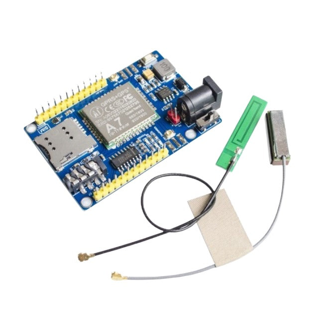 A7 GPRS/GSM/GPS Board for Arduino and Raspberry Pi