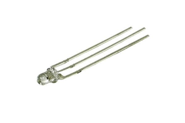 Dual-Color LED 3mm Red/Blue Common Anode 5pcs