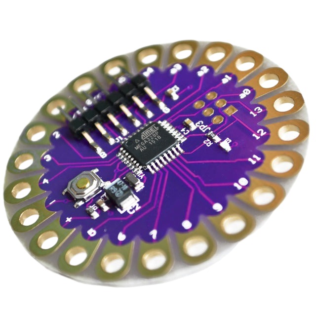 LilyPad Arduino Main Board ATmega328 - Sewable
