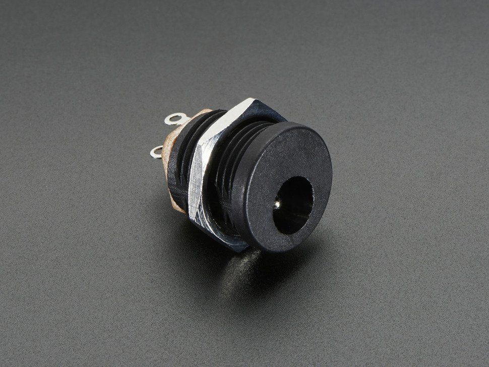DC Barrel Jack Panel-Mount 2.1mm 5pcs - Female