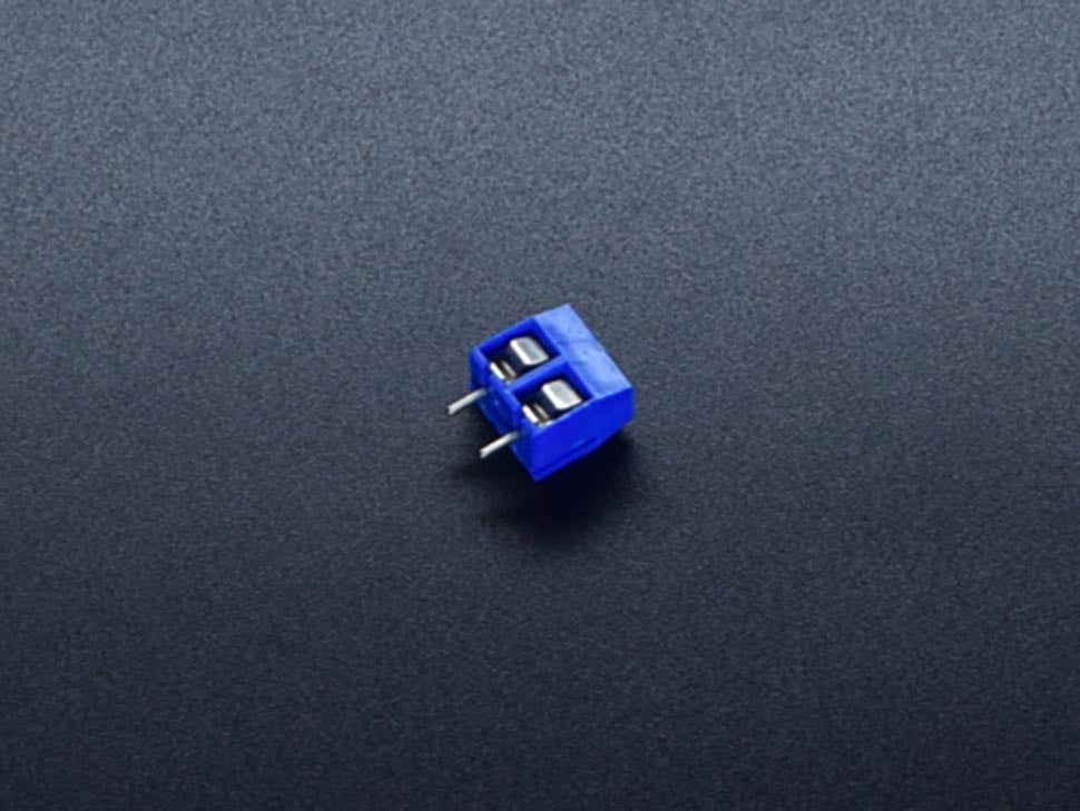Screw Terminals 2-Pin 5mm Pitch 5pcs - PCB Mount