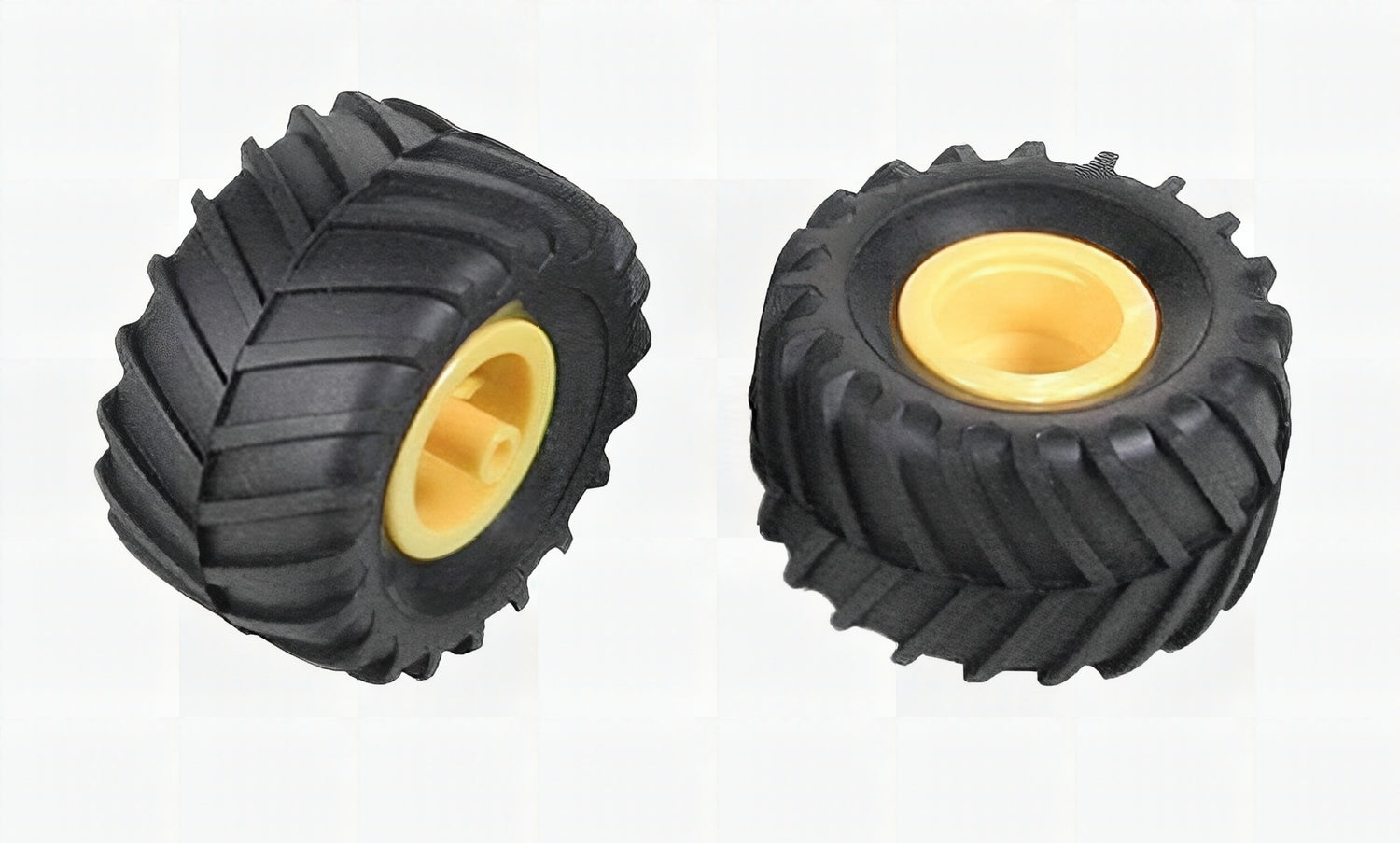 Tamiya 70096 Tire Off-Road 2pcs - Knobby Wheels