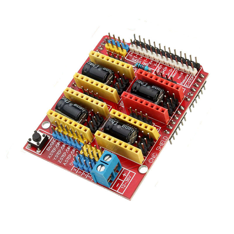 CNC Shield V3.51 for Arduino - GRBL-Compatible, Uses Pololu Drivers