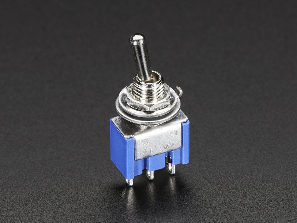 Mini Panel-Mount SPDT Toggle Switch
