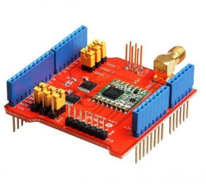 Wireless Transmitter 433Mhz, Lora Shield for Leonardo,, UNO, Mega2560,, Duemilanove, Due