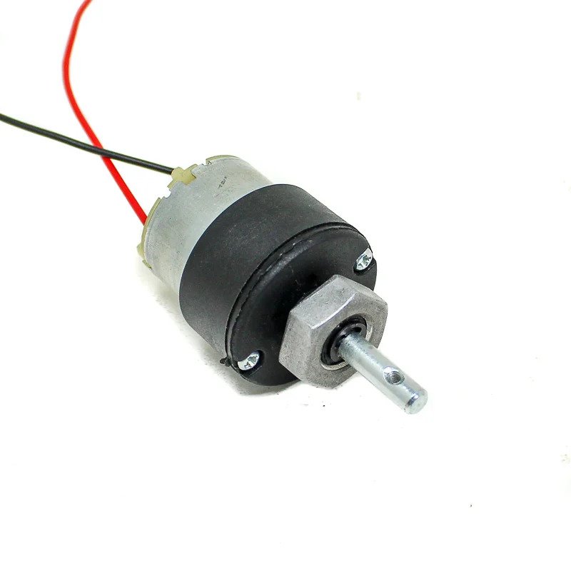 150RPM 12V LOW NOISE DC MOTOR WITH METAL GEARS – GRADE A