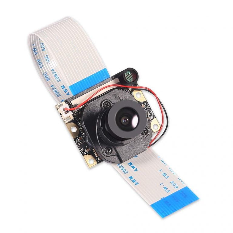 OV5647 5MP 1080P IR-Cut Camera with Automatic Day Night Mode for Raspberry Pi 3 &amp; 4
