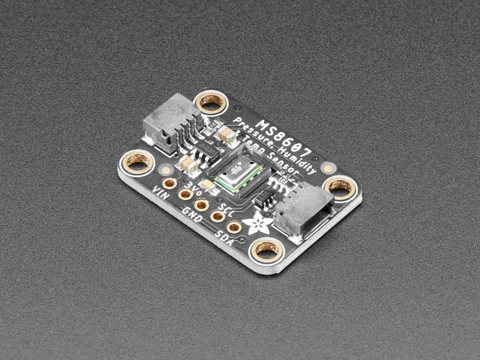 Adafruit MS8607 Pressure Humidity Temperature PHT Sensor – STEMMA QT / QwiicRoHS Compliant