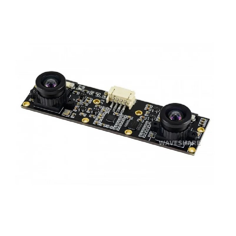 Waveshare IMX219-83 Stereo Camera, 8MP Binocular Camera Module, Depth Vision