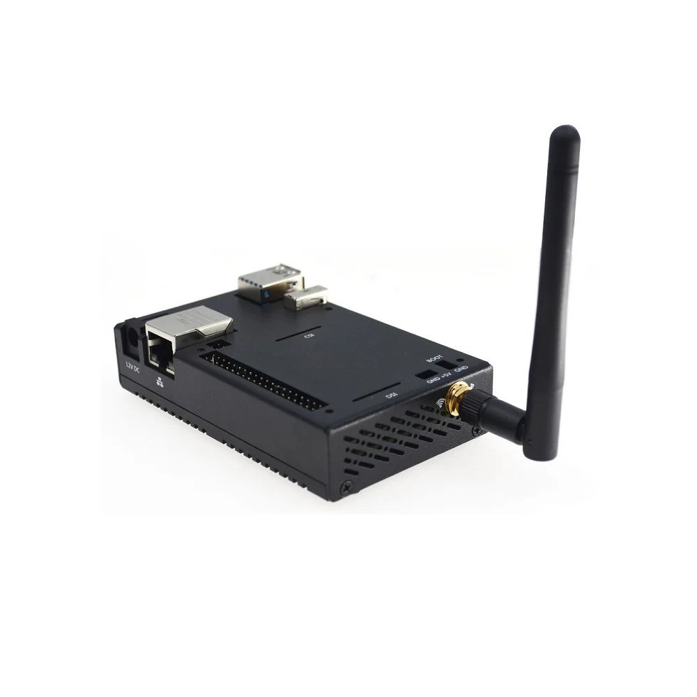 EDATEC CM4NANO baseboard withCM4108008 WIFI antenna, metal case 8GB RAM and 8GB EMMC