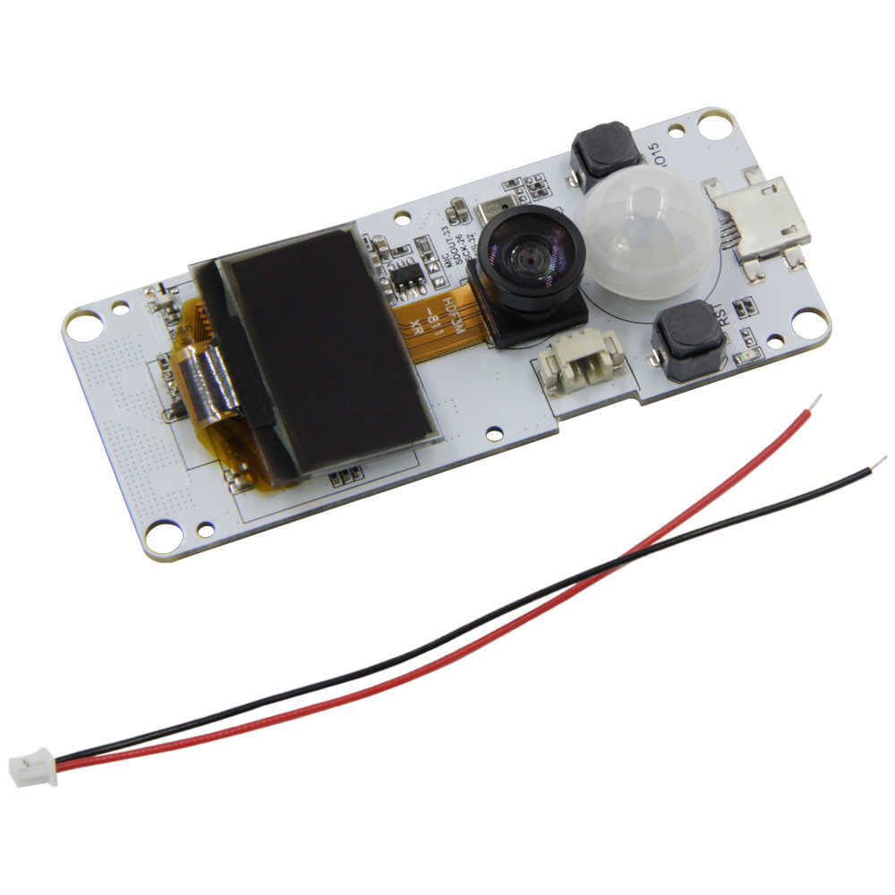TTGO OV2640 Fish Eye T-Camera with ESP32 WROVER/B &amp;amp PSRAM 0.96 OLED and Onboard MIC