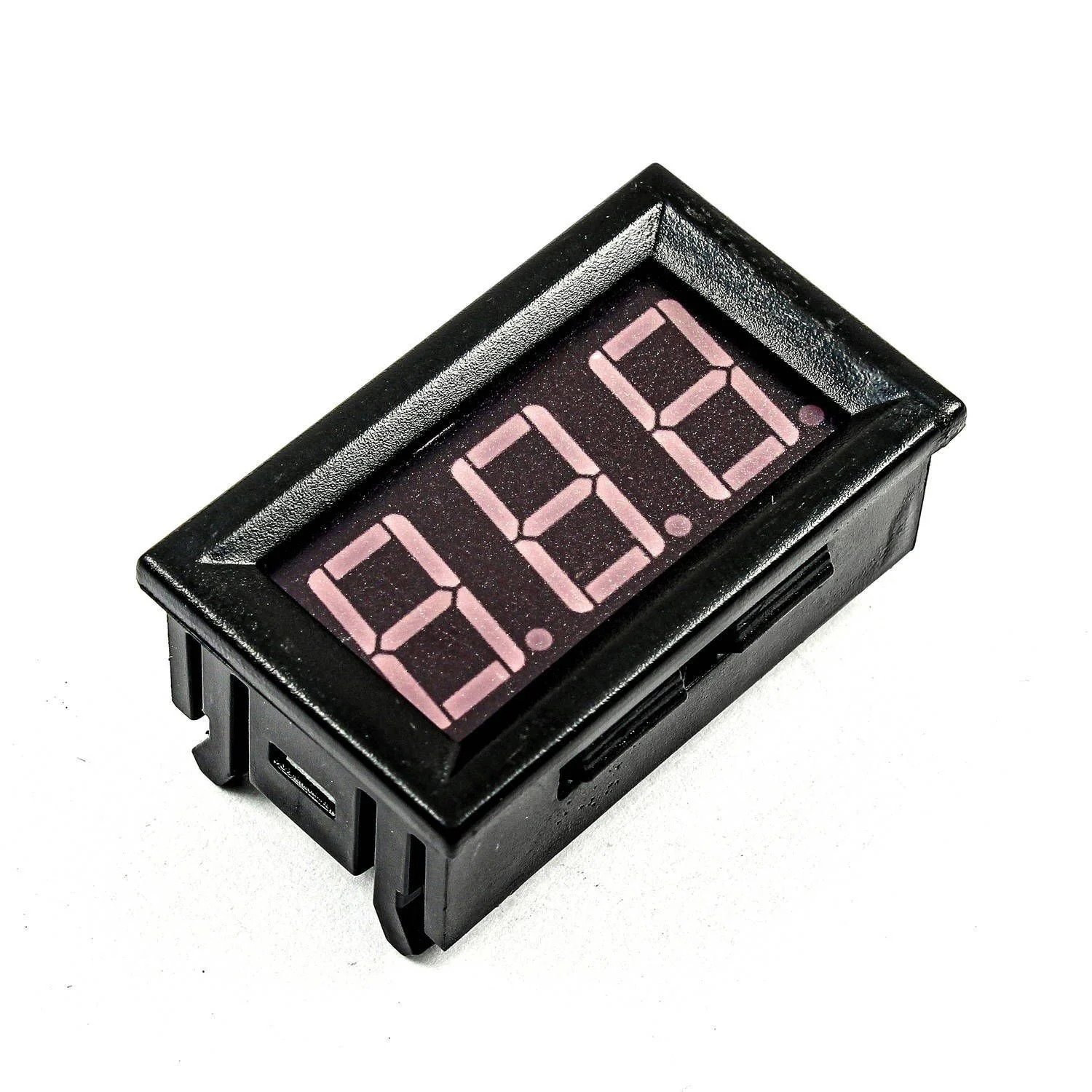 Blue 0.56inch AC220V Two Wire AC Voltmeter 70V ~ 500V
