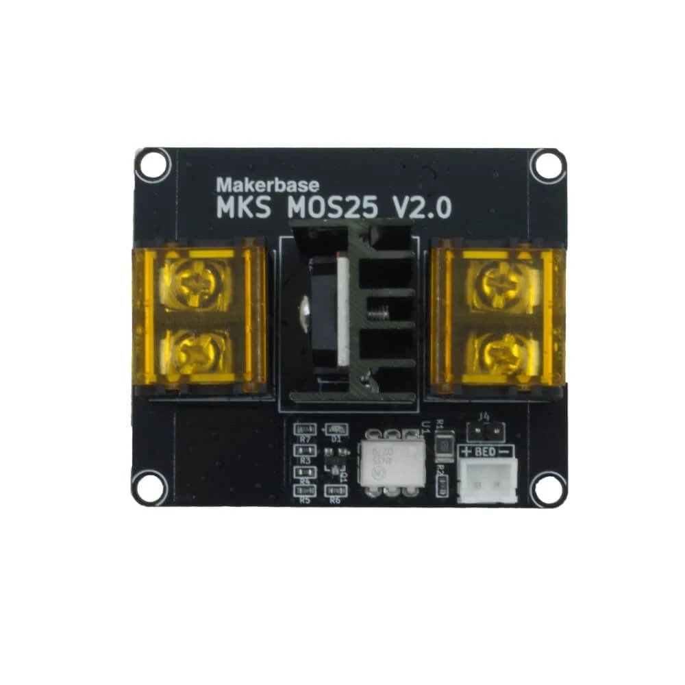 3D printer parts heatingcontroller, MKS MOS25 V1.0, for heat bed extruder MOS, module support big current, 25A