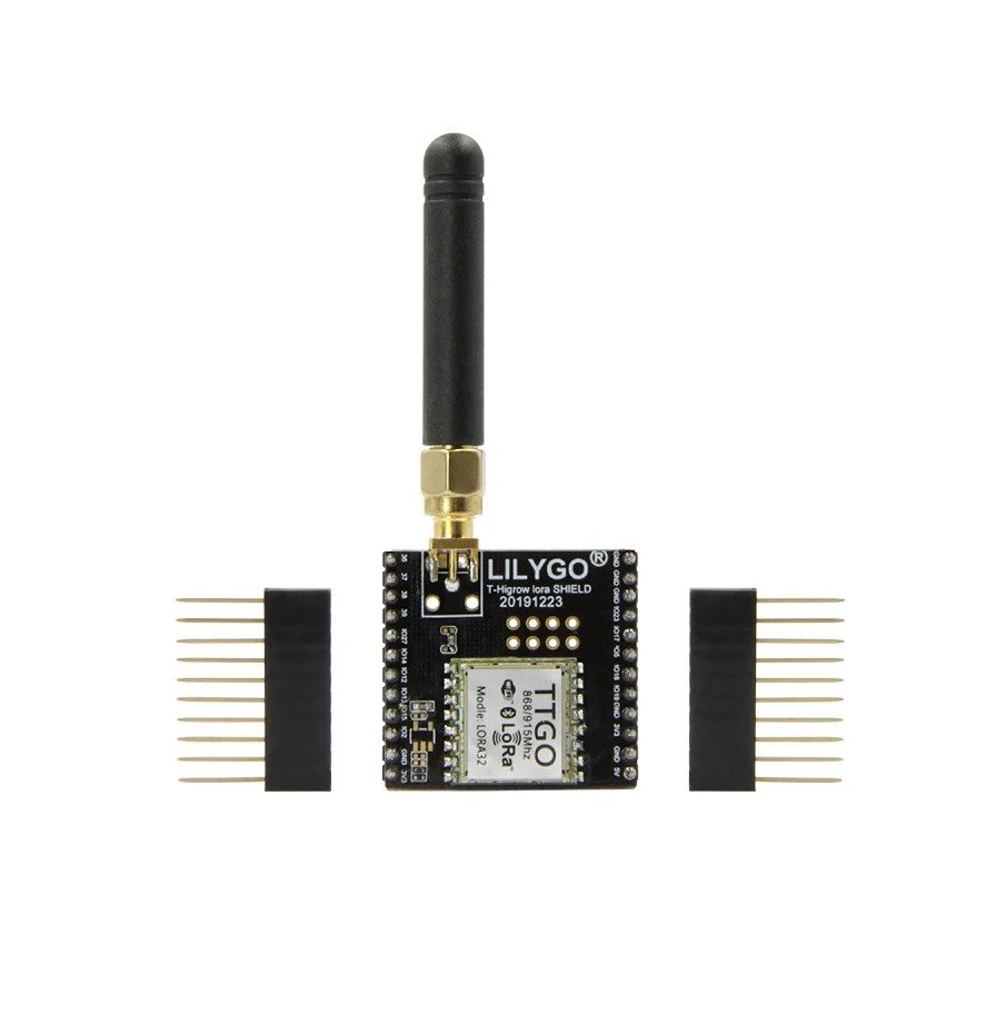 Unsoldered Lora 915MHz Shield for TTGO T-SIM7000G Module