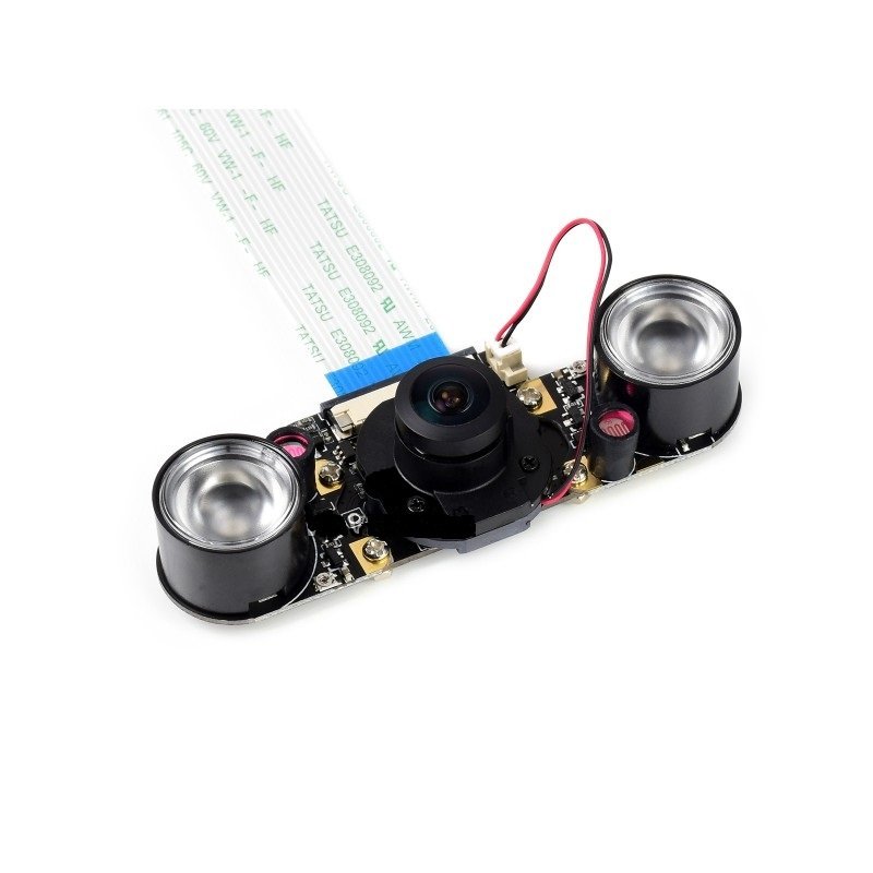 Waveshare IMX219-160 8MP IR-CUT Camera,162° FOV, Applicable For Jetson Nano / Compute Module