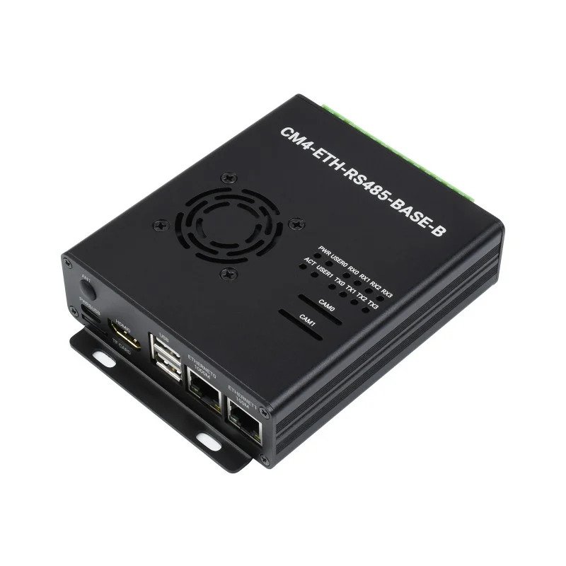 Waveshare Dual ETH Mini-Computer For Raspberry Pi Compute Module 4