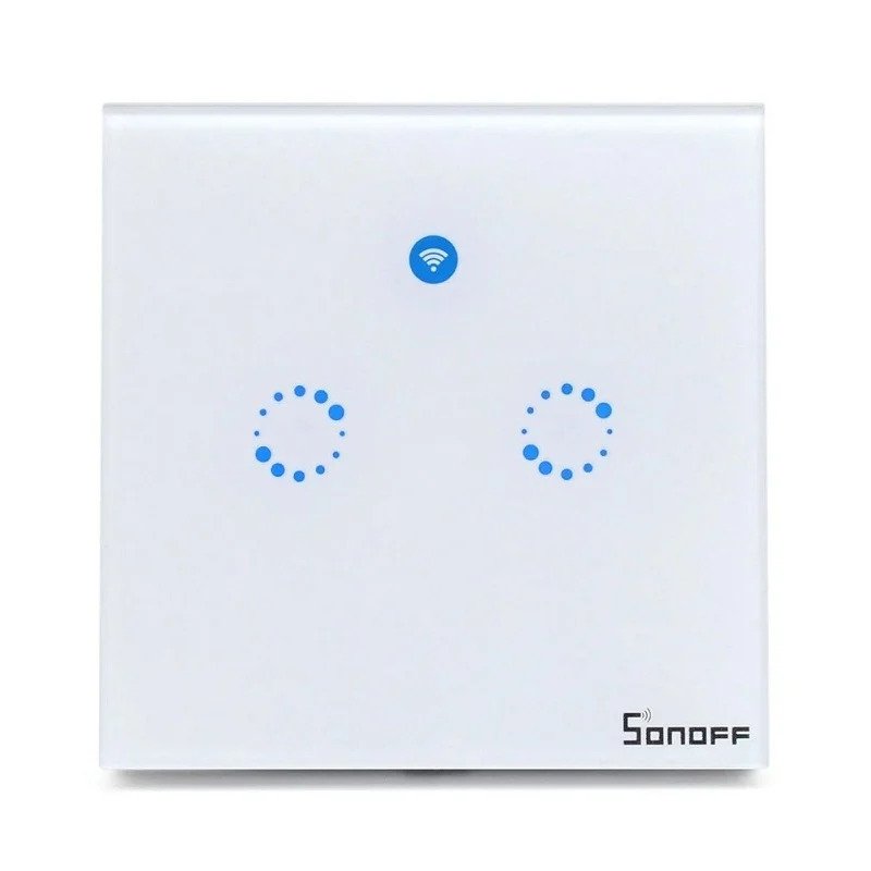 Sonoff T1 UK 2 Channels WiFi+RF+Touch Smart Switch