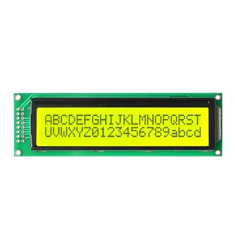 Original JHD 20×2 character LCD Display with Yellow Backlight