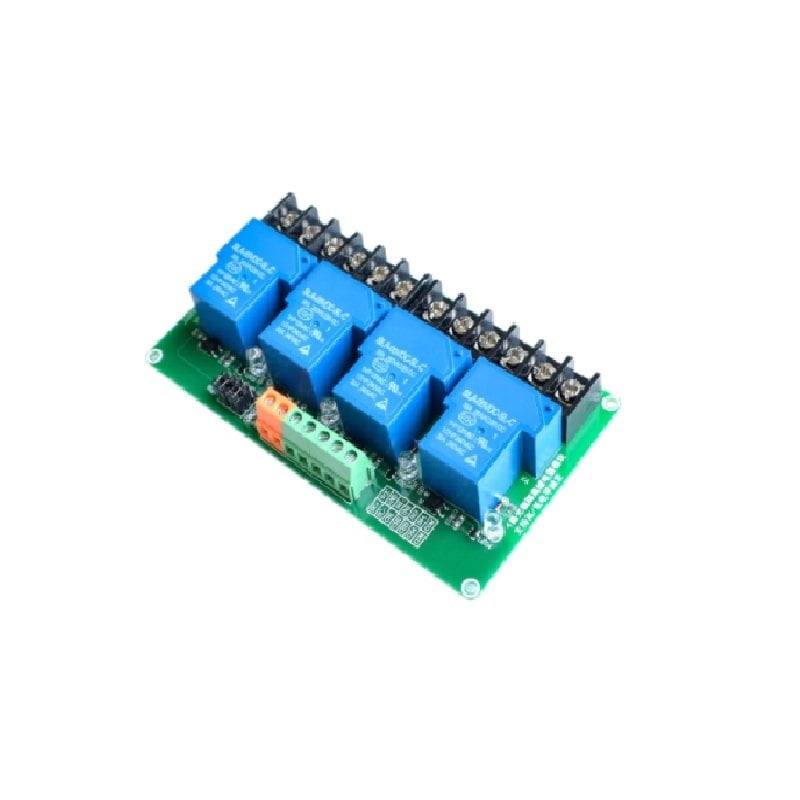 4 Channel 30A Relay Module with Optocoupler, Isolation 5V Supports, High and Low Trigger