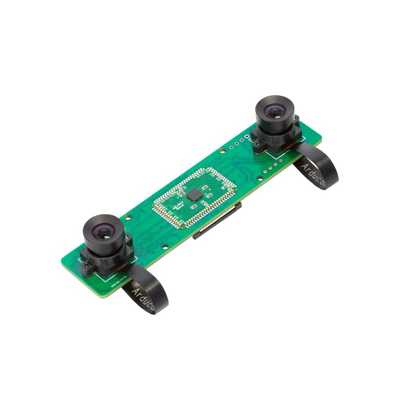 Arducam 2MP Stereo Camera for Raspberry Pi, Nvidia Jetson Nano/Xavier NX, with Dual OV2311 Monochrome Global Shutter