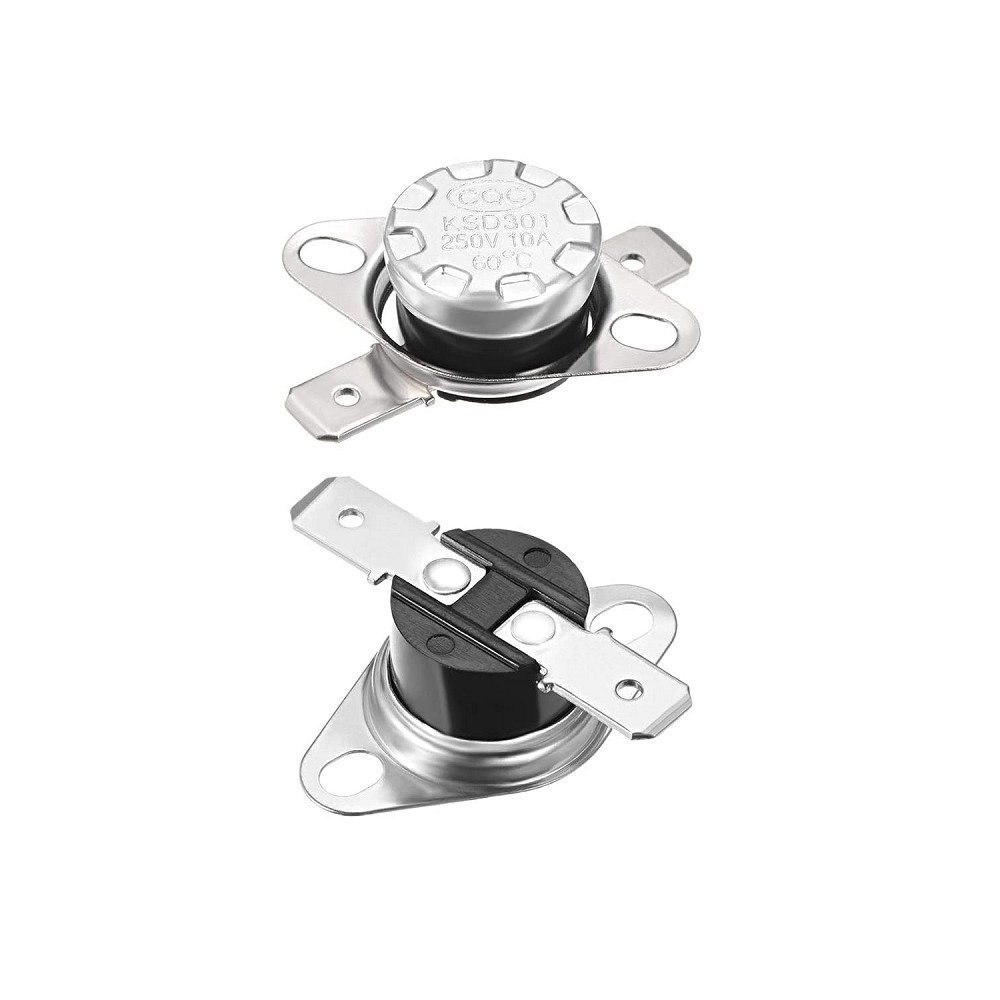 KSD301 65 Degrees 250V 10A Normally Open Thermostat Sensor