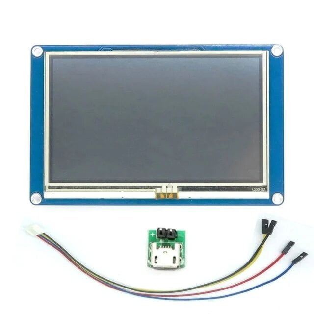 Nextion 4.3 inch Enhanced NX4827K043 4.3” HMI Touch Display