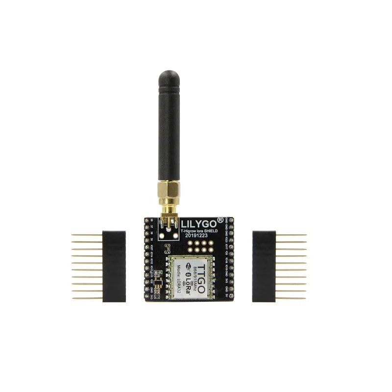 Lora 868MHz Shield for TTGO T-SIM7000G Module Unsoldered