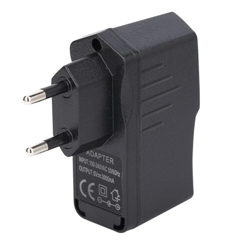 5V 3A Raspberry Pi EU Plug USB Power Supply Adapter Charger