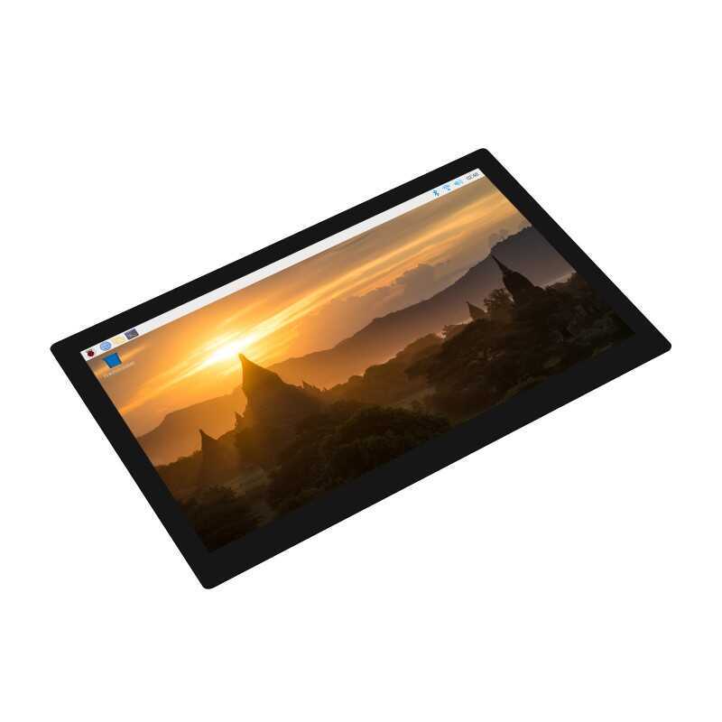 Waveshare 9inch 1280?720 QLED Capacitive Touch Quantum Dot Display With G+G Toughened Glass Panel And Various Systems Support