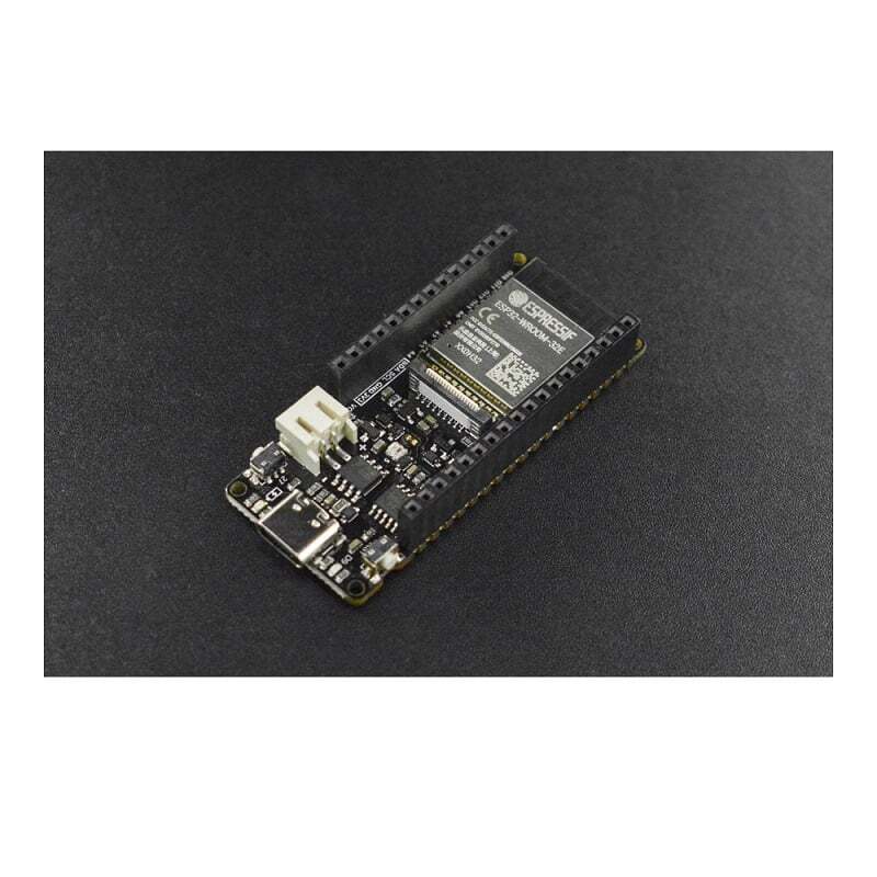 DFRobot FireBeetle ESP32-E IoT Microcontroller with Header (Supports Wi-Fi &amp; Bluetooth)