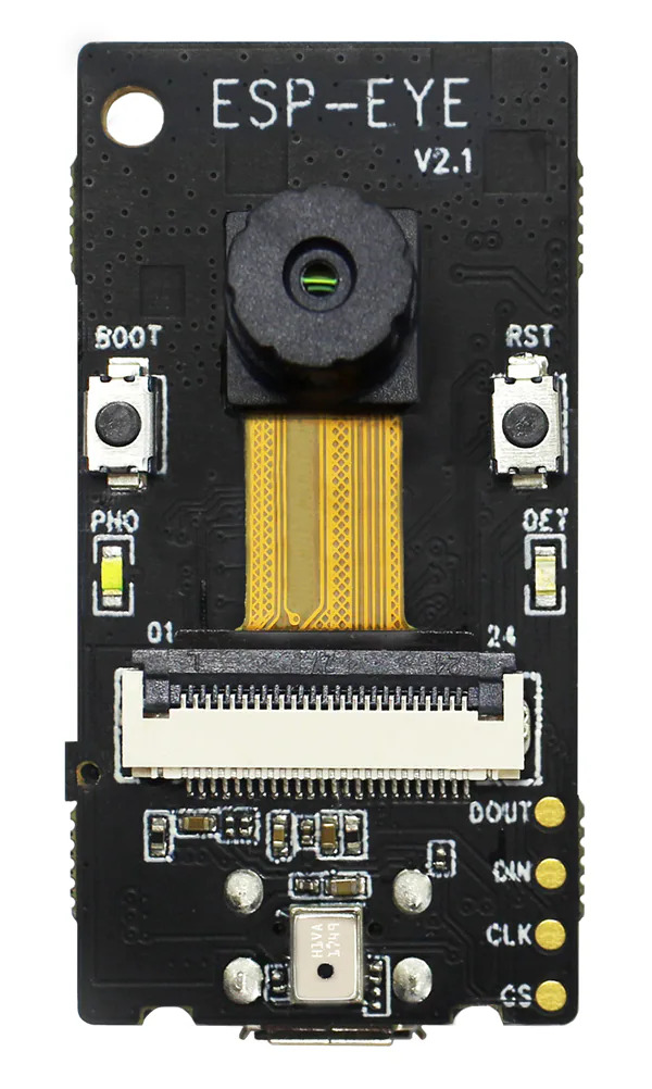 ESP-EYE Development board 8 MB PSRAM and a 4 MB flash