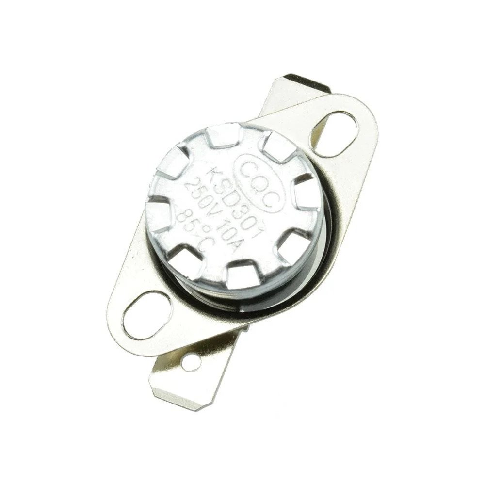 KSD301 85ºC 250V 10A Normally Open Thermostat Sensor