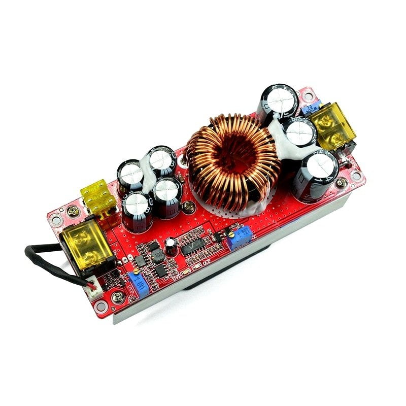 1500W DC-DC 12-48V to 24-72V Boost Step Up Converter For Car Laptop Solar Battery