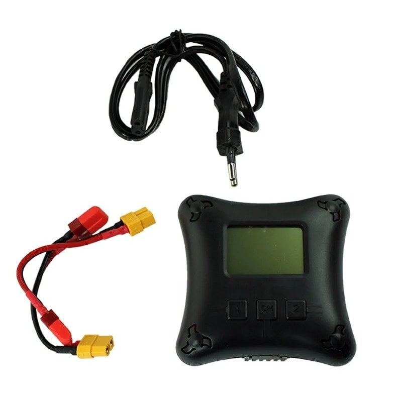 HTRC H4AC DUO 20W 2A Mini Battery Charger With XT60 For RC Drone Airplane Helicopter