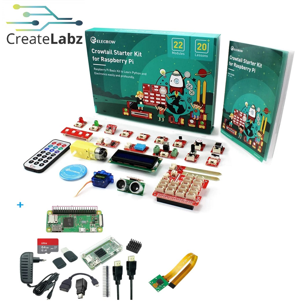 3-in-1 Raspberry Pi Super Starter Kit