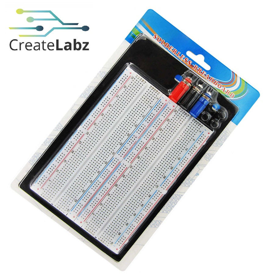 Solderless Breadboard Protoboard 4 Bus Test Circuit Board 1660 Tie-points