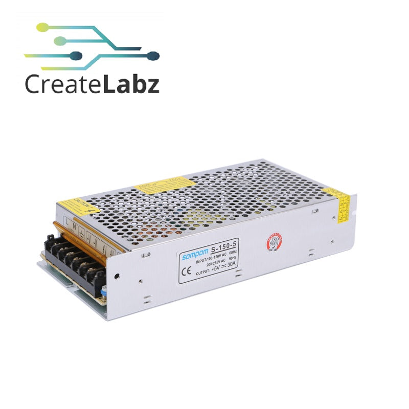 5V/30A 150W Switch-Mode Power Supply AC-to-DC 220VAC to 5VDC