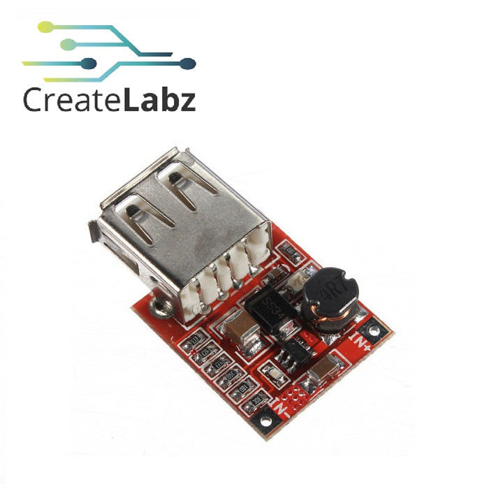 Step-up Boost DC-DC Converter 2.5-6V input 5V output 1A 92% efficiency