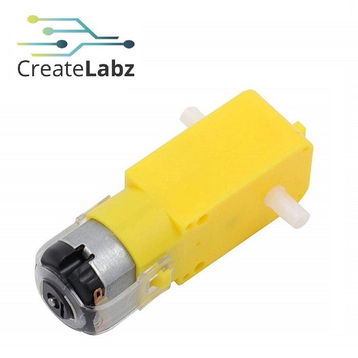 Geared DC motor (double shaft 1:48), for smart robot car