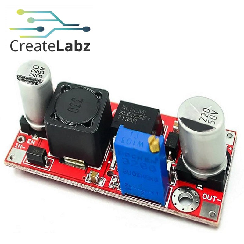 Boost DC-DC Adjustable Converter XL6009 5-32Vin to 4.5-35Vout 20W