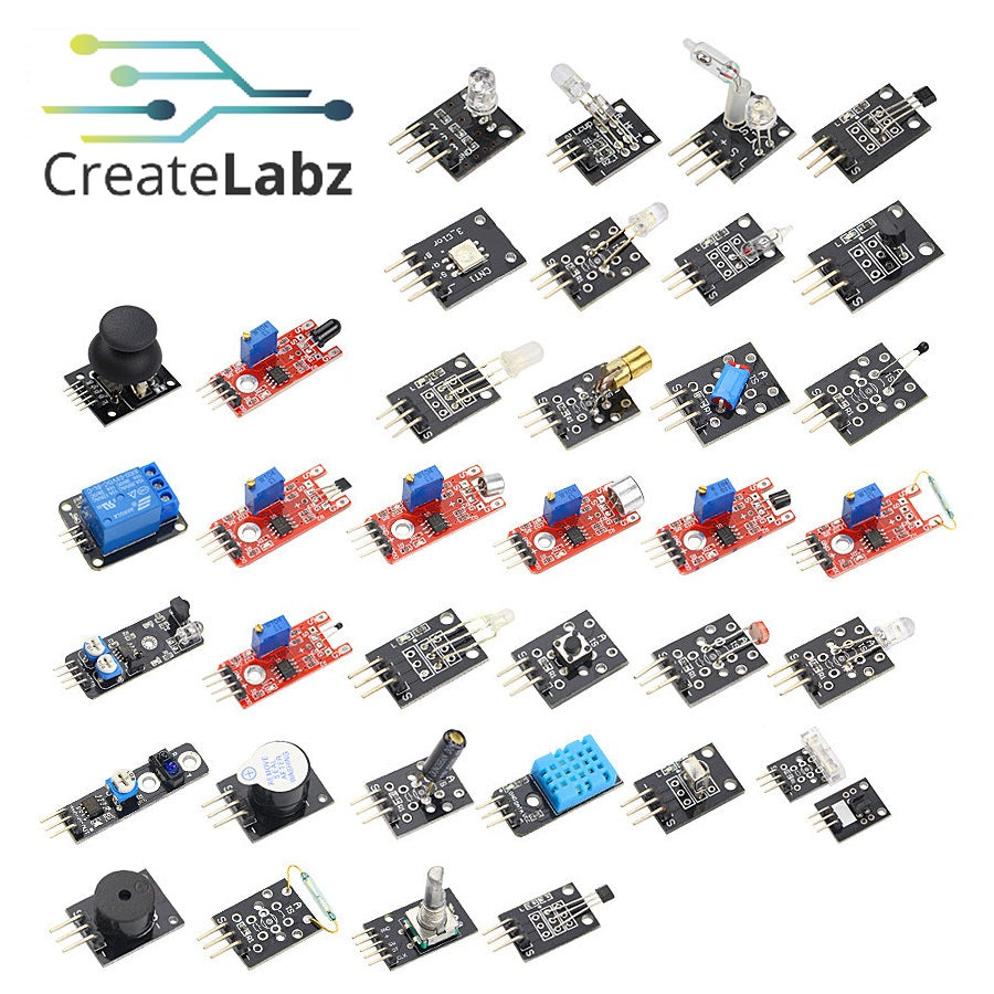37-IN-1 SENSORS KIT FOR ARDUINO