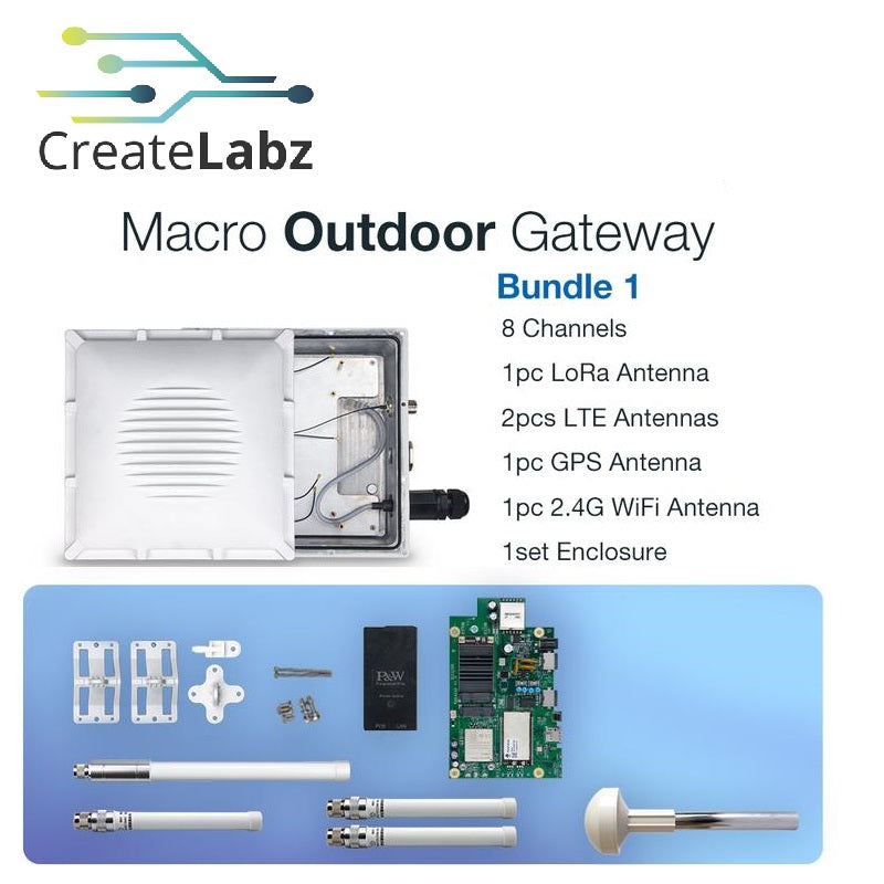 RAKWireless RAK7249 Macro Outdoor Gateway Bundle 1 ( 433MHz / 868MHz )
