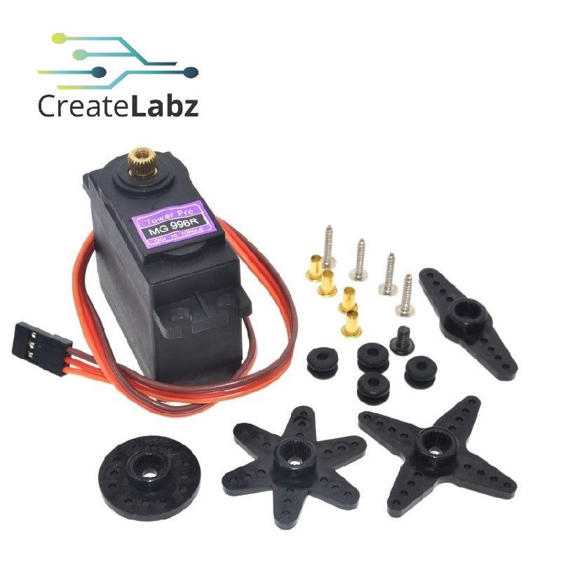MG996R High Torque Servo Motor Metal Gear ( 180° / 360° rotation )